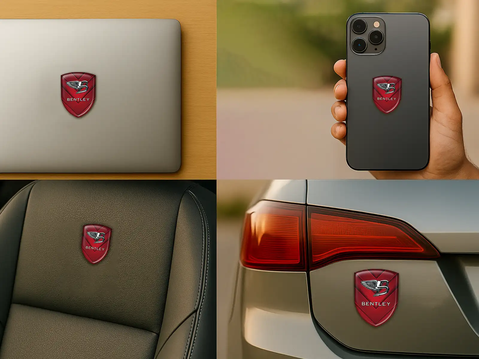 Bentley Silicone Sticker Pro Max Lasting Stylish Design